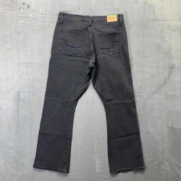 Signature Levi Strauss Women's High-Rise Kick Boot Jeans Size 10 Black #2011 - Picture 2 of 9